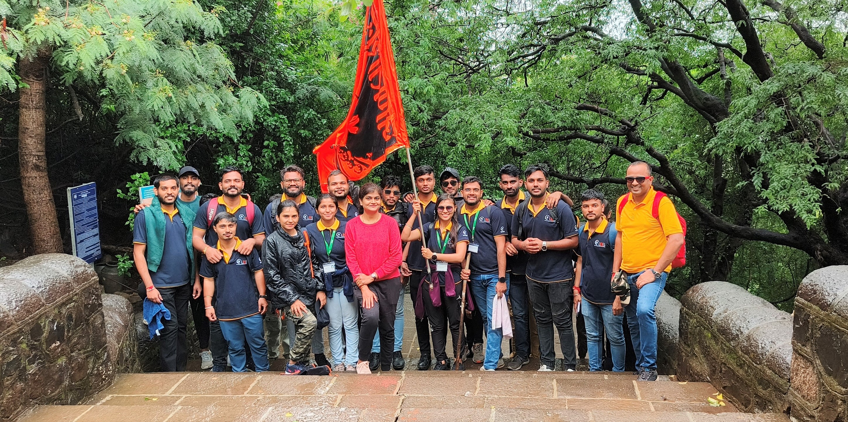 Trekking Activity atShivneri Fort